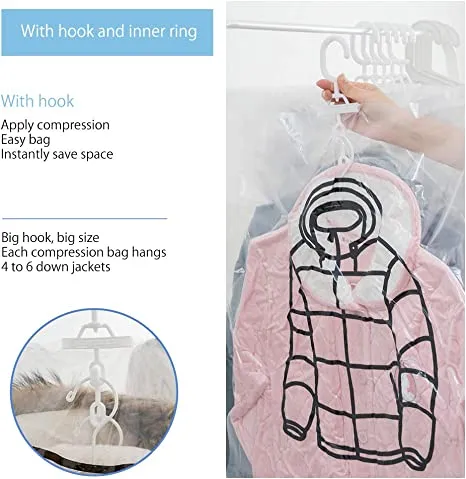 🥳 Hanging Vacuum Storage Bags