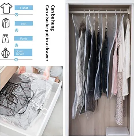 🥳 Hanging Vacuum Storage Bags