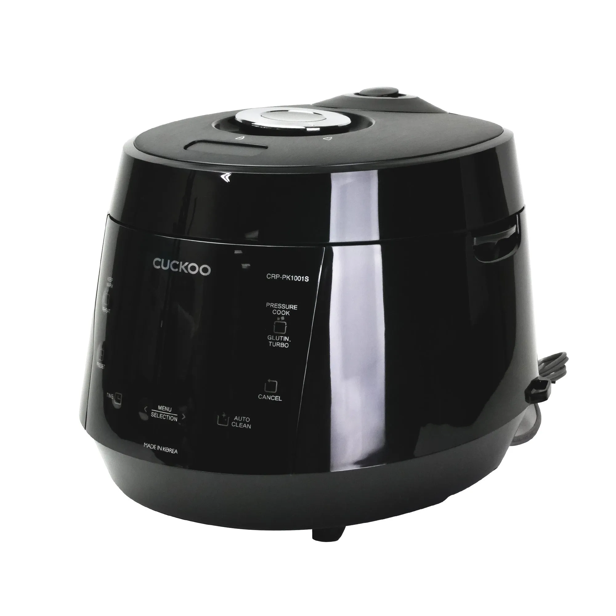 10-Cup Electric Pressure Rice Cooker with No Voice Navigation (CRP-PK1001S)