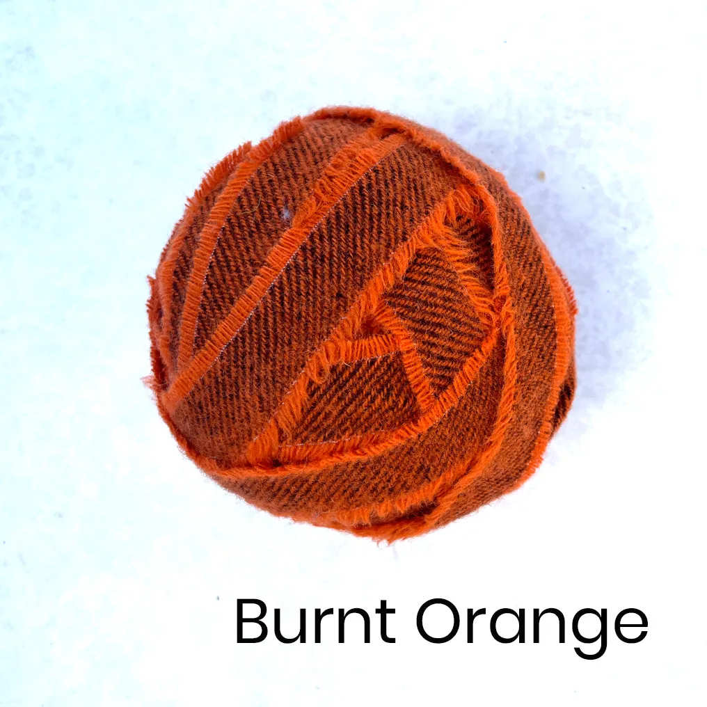 100% Wool Blanket Yarn - Reds, Oranges & Yellows