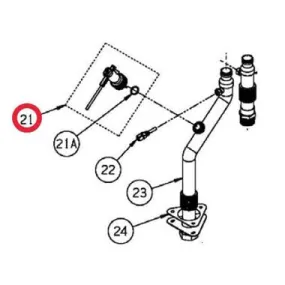 105892-01 | Repair Kit Flow Switch for Sizes 080-180 | Burnham Boilers