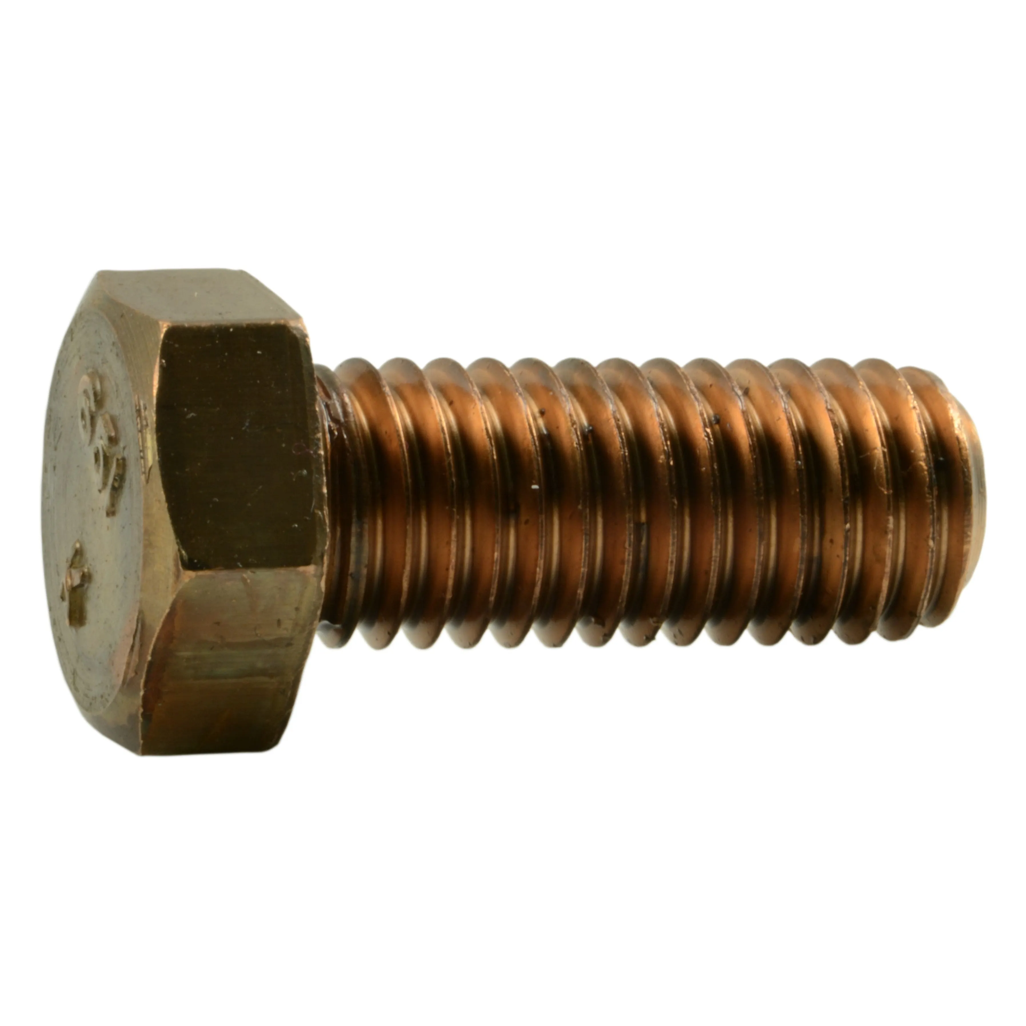 1/2"-13 x 1-1/4" Silicon Bronze Coarse Thread Hex Cap Screws (3 pcs.)