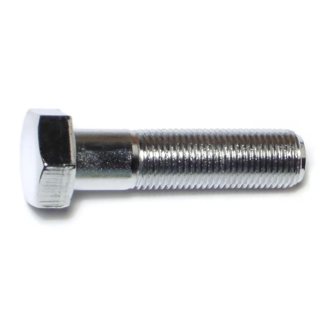 1/2"-20 x 2" Chrome Plated Grade 5 Steel Fine Thread Hex Cap Screws (5 pcs.)