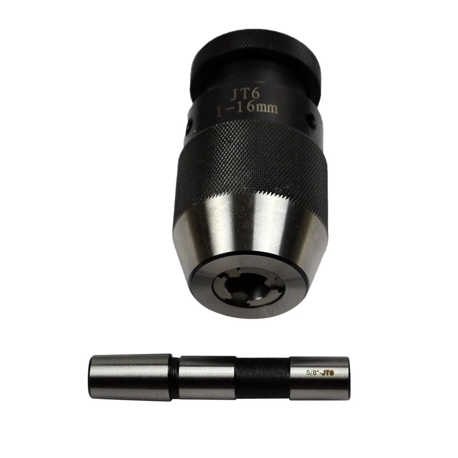 1/32-5/8" or 1-16mm Keyless Drill Chuck with 5/8 JT6 Arbor