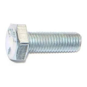 1/4"-28 x 3/4" Zinc Plated Grade 5 Steel Fine Thread Hex Cap Screws