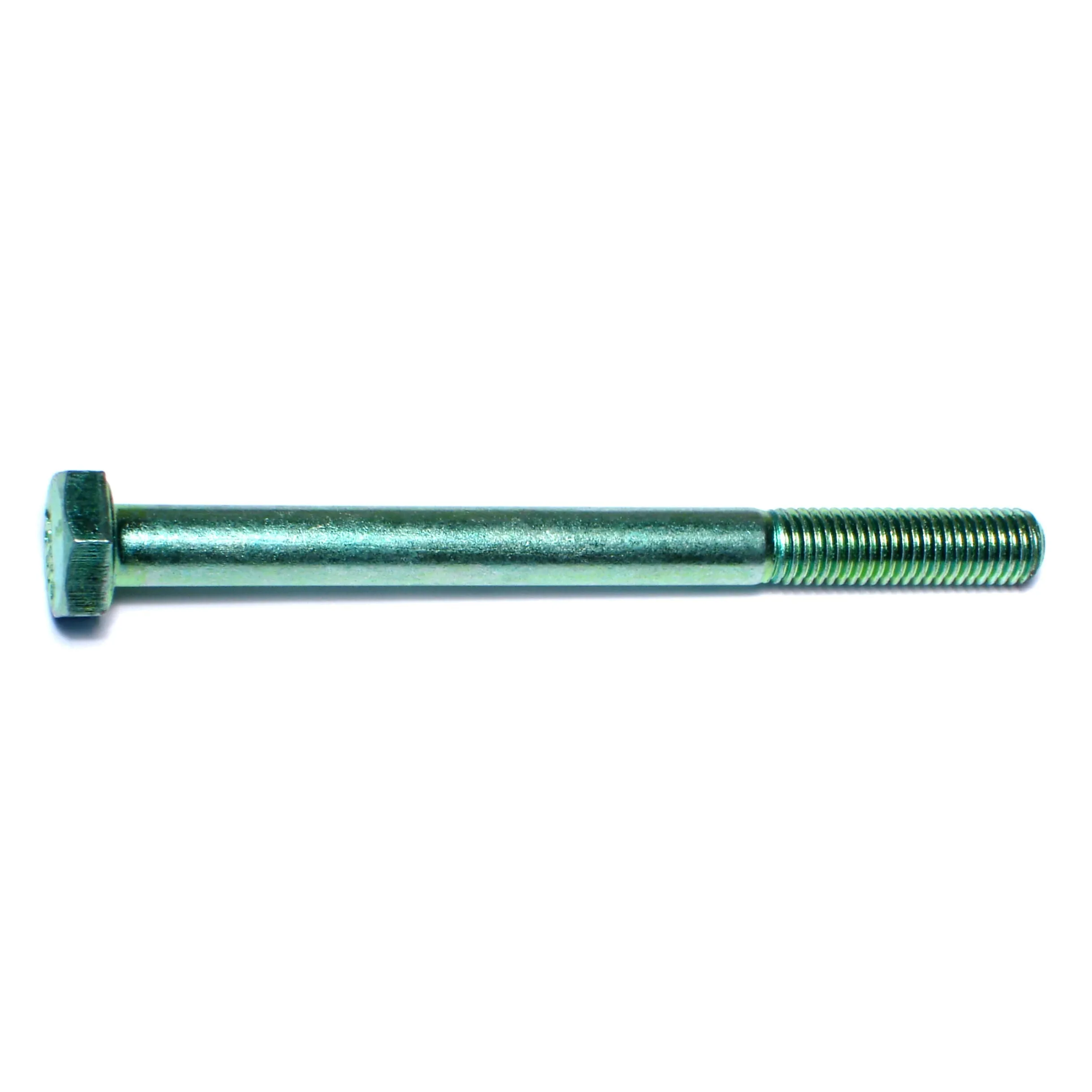 1/4"-28 x 3" Green Rinsed Zinc Grade 5 Hex Cap Screws (111 pcs.)