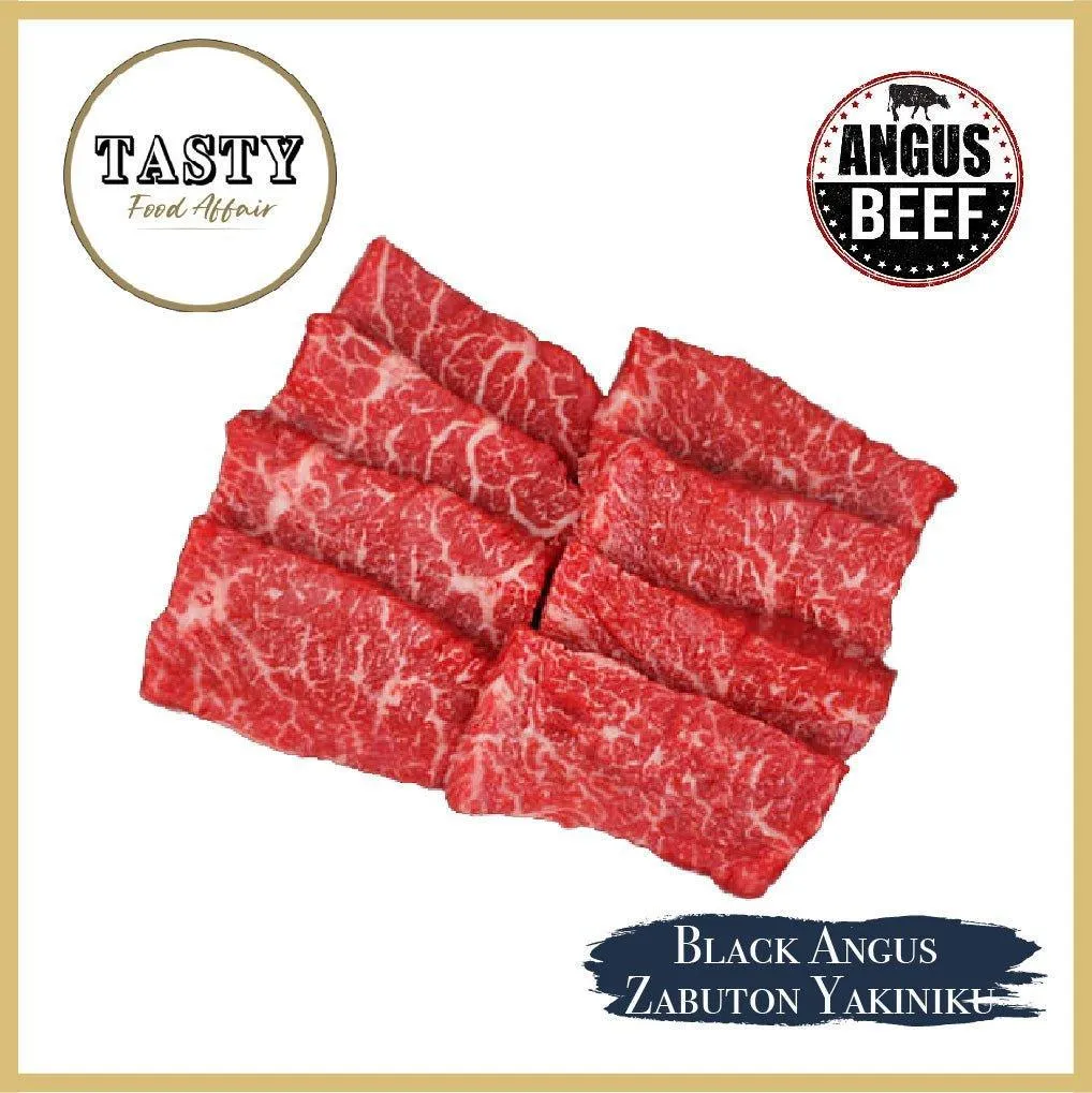 150 Days Grain Fed Black Angus Beef Zabuton Yakiniku