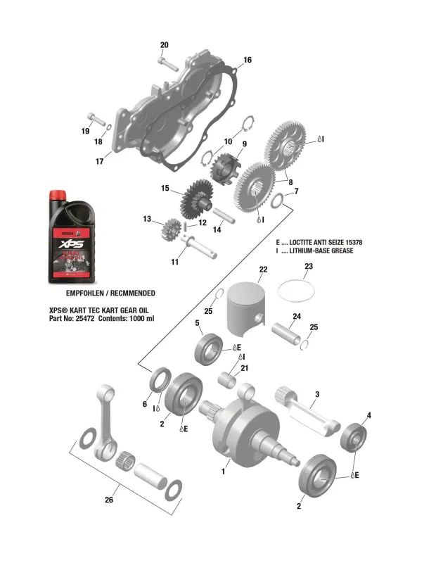 26 | Rotax Crankshaft Repair Kit