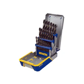 29 Piece Black and Gold Metal Index Drill Bit Set HAN3018005