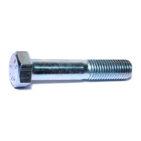 3/4"-10 x 4" Zinc Plated Grade 2 / A307 Steel Coarse Thread Hex Bolts