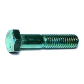 3/8"-16 x 1-3/4" Green Rinsed Zinc Grade 5 Hex Cap Screws (161 pcs.)