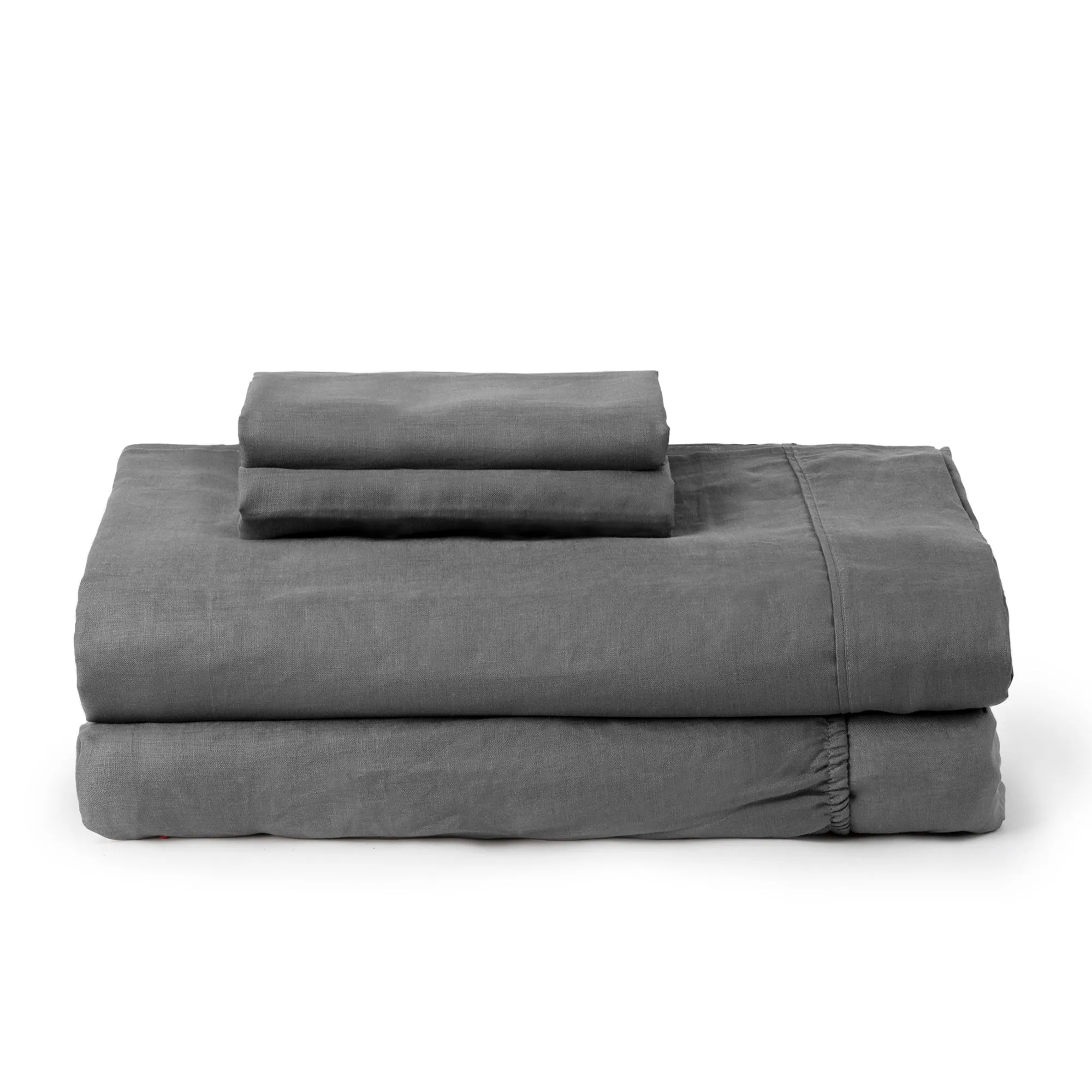 4-Piece Flax Linen Sheet Set