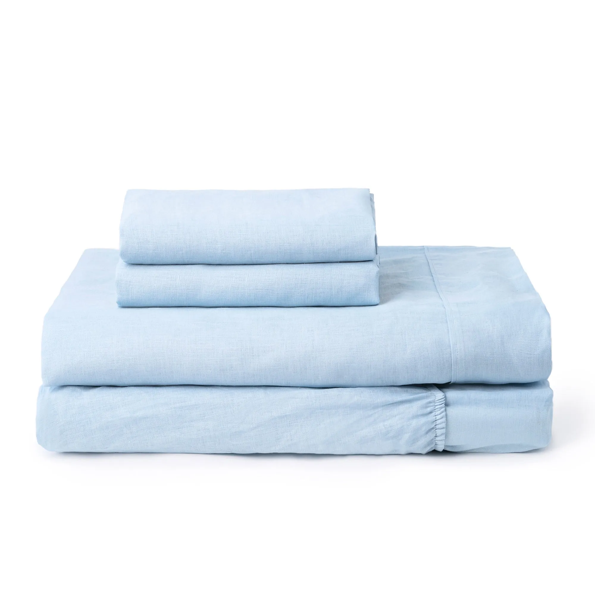 4-Piece Flax Linen Sheet Set