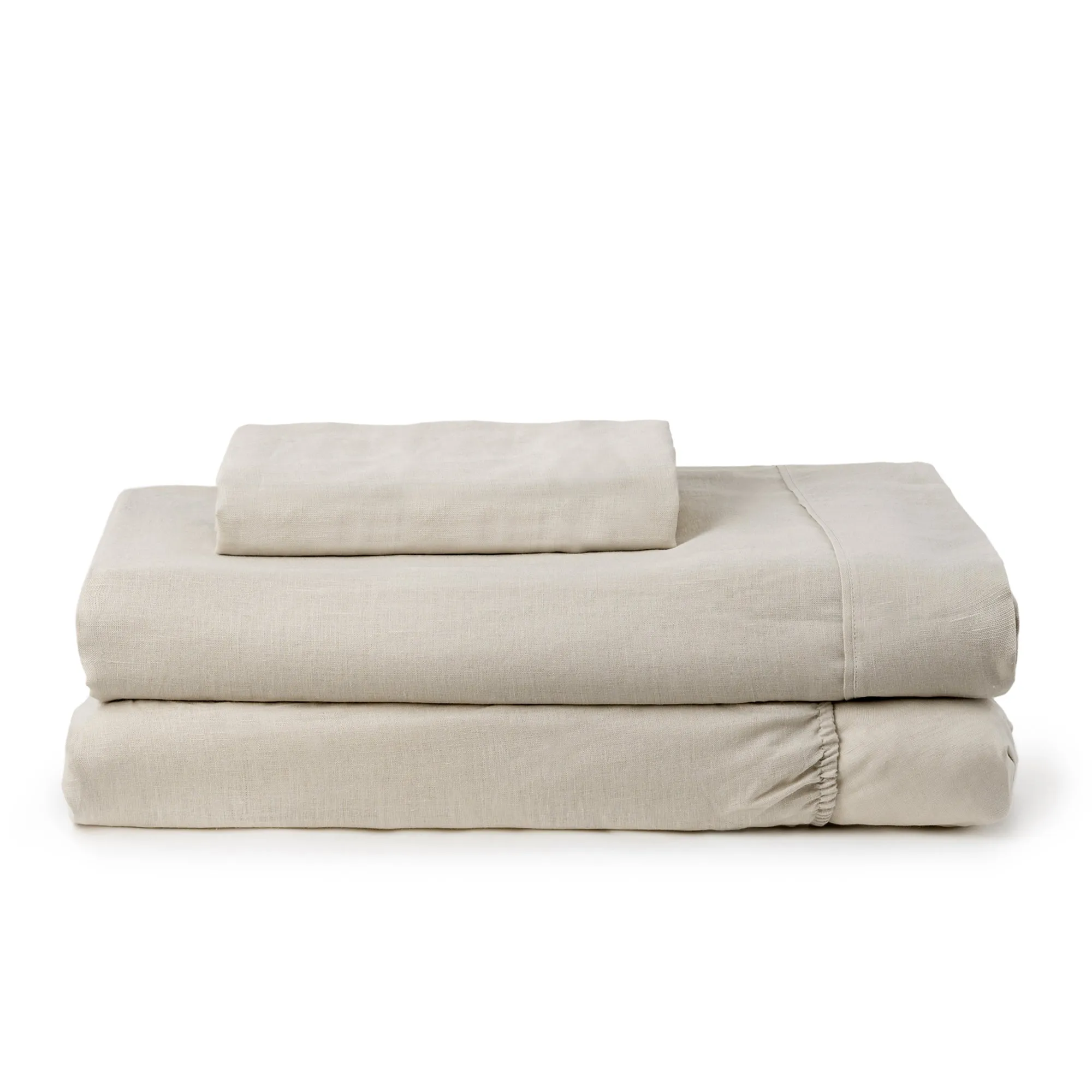 4-Piece Flax Linen Sheet Set