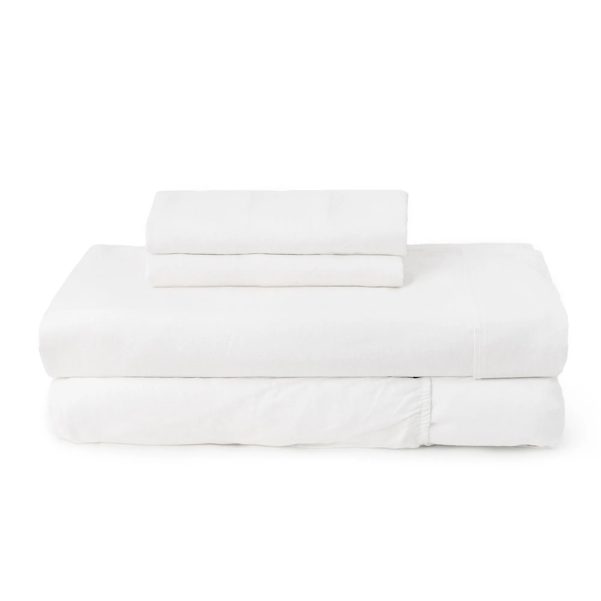 4-Piece Flax Linen Sheet Set