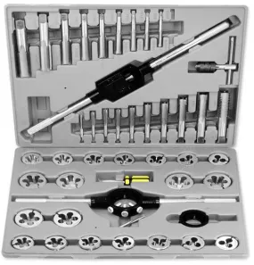 45 Piece Large Metric Tap & Die Tool Set