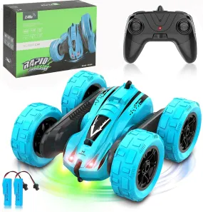 4WD RC Car Radio Remote Control Car, Stunt Cars 360° Reversal Vehicle Model Toys For Children