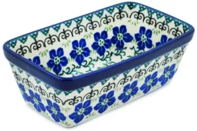 6" Mini loaf pan - Blue Dogwood