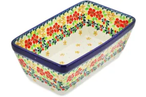 8" Loaf Pan 8" - Summer Blossoms