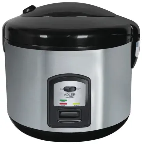 Adler Ad 6406 Rice Cooker Black,Stainless Steel 1000 W