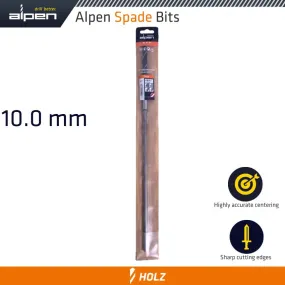 ALPEN WOOD MACHINE DRILL BIT 10MM X 400MM ALP5510