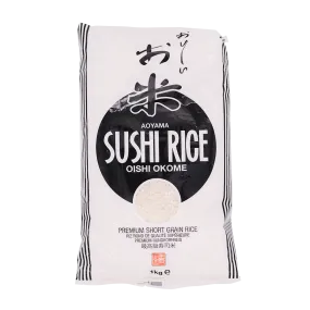 Aoyama Sushi Rice Short Grain 1kg (Case 10)