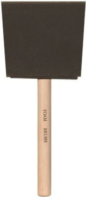 Bestt-Liebco All Paint Foam Paint Brush With Wood Handle 3 Inch