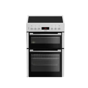 Blomberg HKN65W 60cm Electric Double Oven with Ceramic Hob White