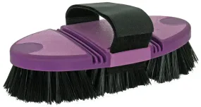 Blue Tag Soft Grip Body Brush Purple Medium