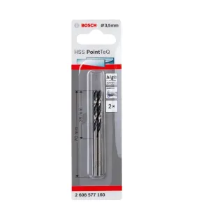 Bosch | Drill Bit HSS PointTeQ 3,5mm 2Pc