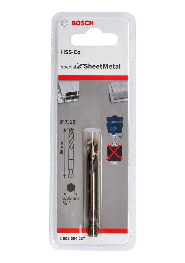 Bosch Professional | Pilot Drill Bit HSS Co 7,15mm