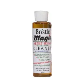 Bristle Magic Artist Brush Cleaner and Conditioner 4oz Bottle