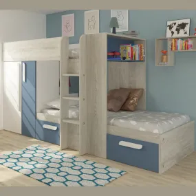 Bunk Bed with Wardrobe & Storage, Barca  Trasman