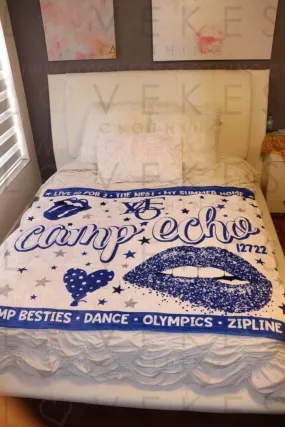 Camp Echo Fleece Blanket