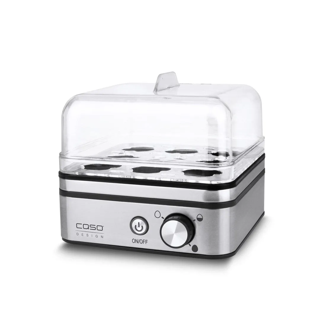 Caso E9 Egg Cooker 8 Egg(S) 400 W Stainless Steel, Transparent