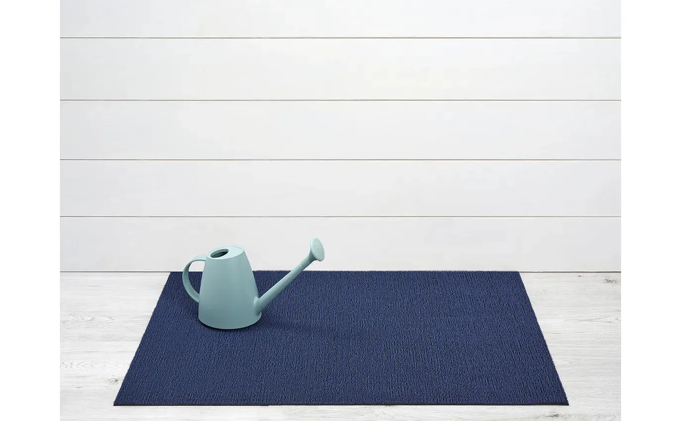 Chilewich Indoor Outdoor Shag Doormat - Solid / Indigo / 24x36"