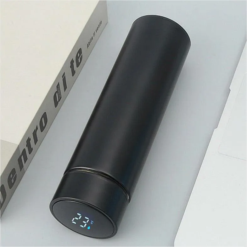 Christmas gift 500ML Intelligent Stainless Steel Thermos Bottle