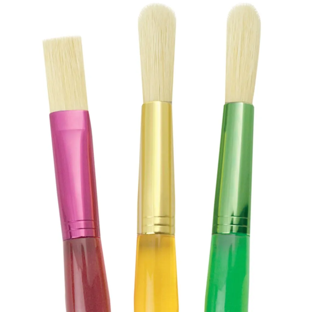 Chubby Round & Flat Brush Set 3pcs