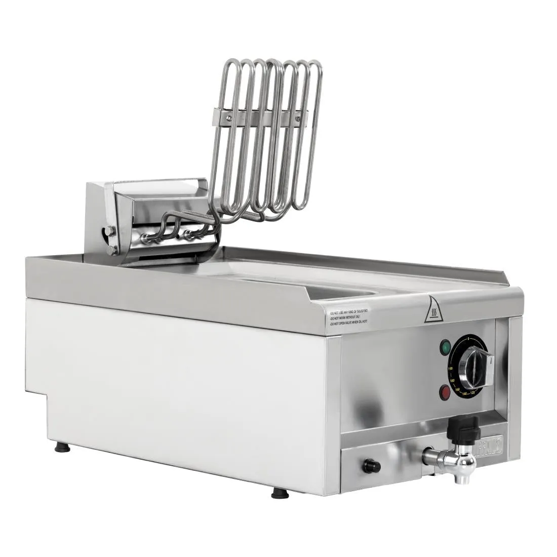 CU476 Buffalo 600 Series Single Tank Electric Fryer 8Ltr