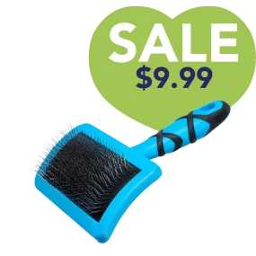 Curved Firm Slicker Brush Medium by Groom Professional