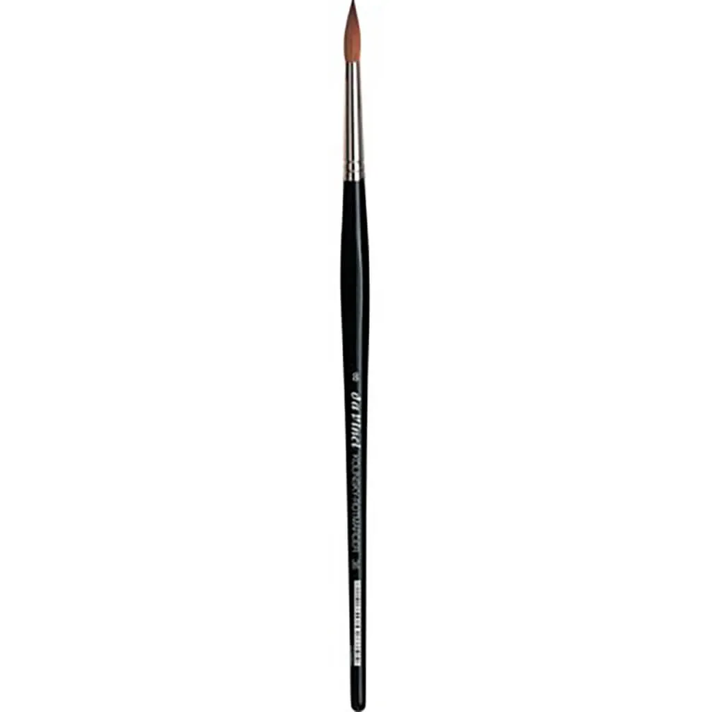 Da Vinci Ussuri Red Sable Series 36 Watercolor Brush Round Size 8