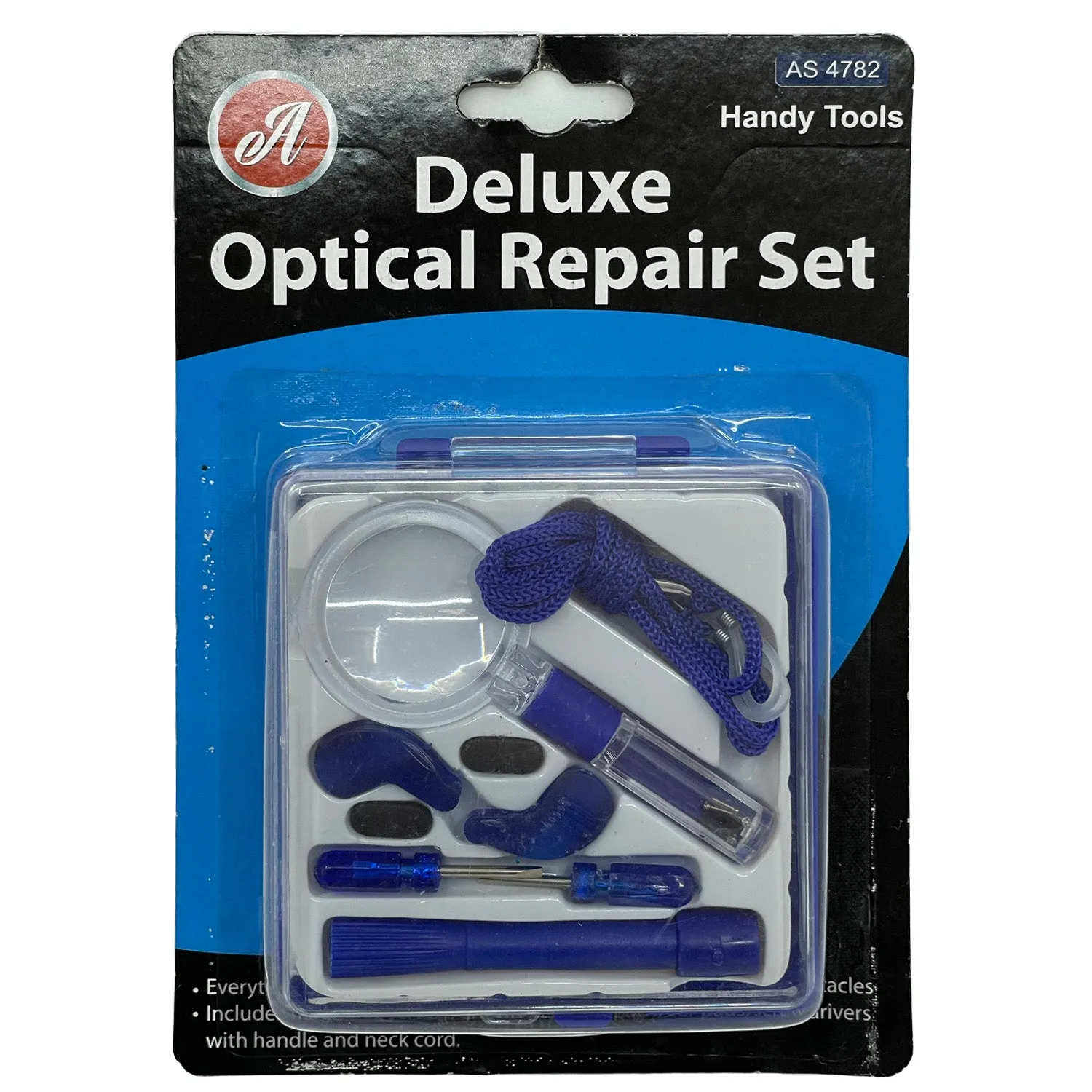 Deluxe Optical Eyeglass Repair Kit | 15 Pc