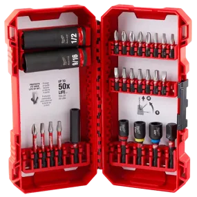 Drill Bits - Milwaukee SHOCKWAVE Impact Duty™ Drive and Fasten Set - 26PC, 48-32-4408