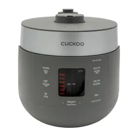 Electric Twin Pressure Rice Cooker Grey (CRP-ST0609FG) 6 Cups