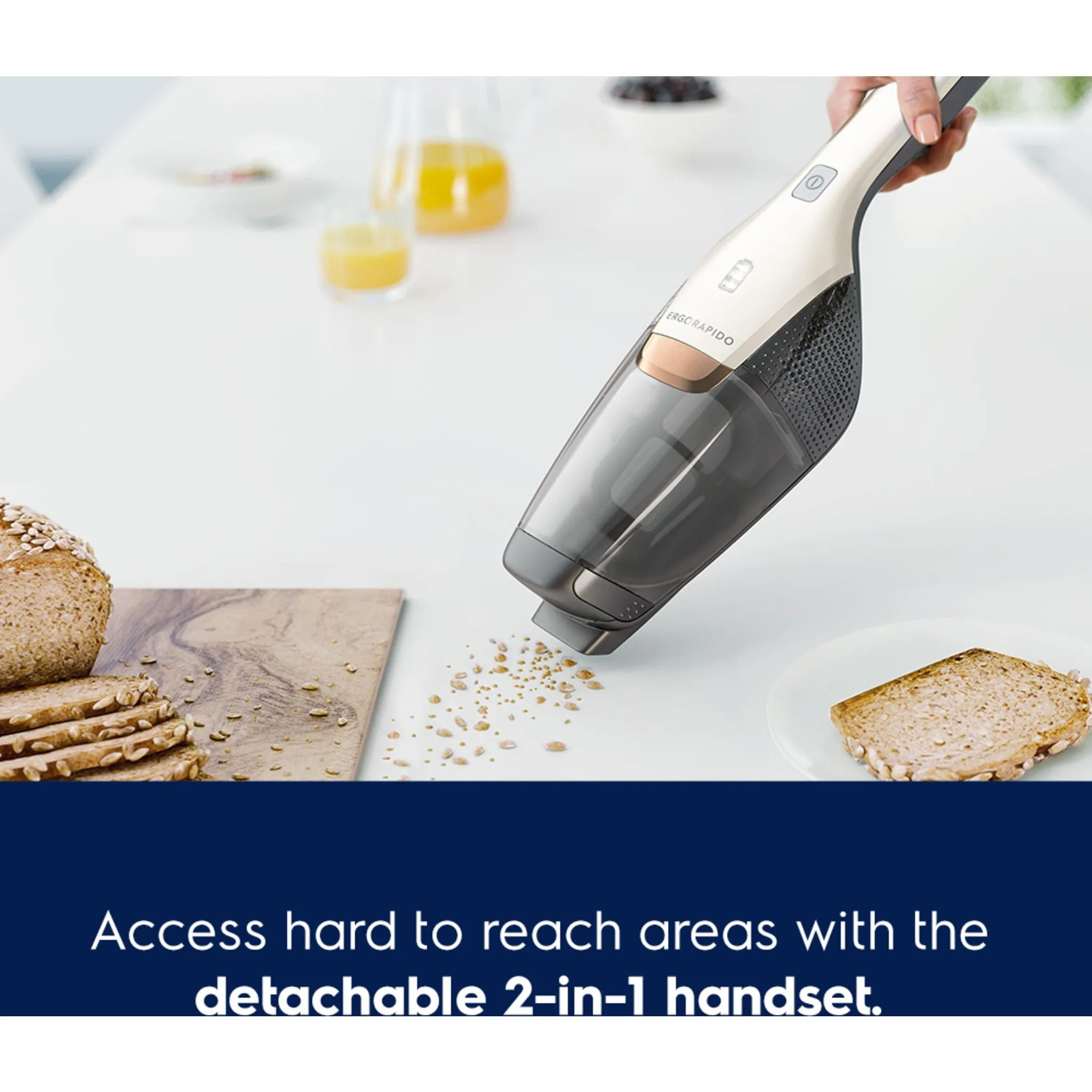 Electrolux Ergorapido Cordless 2-in-1 Vacuum (EHVS2510AW)