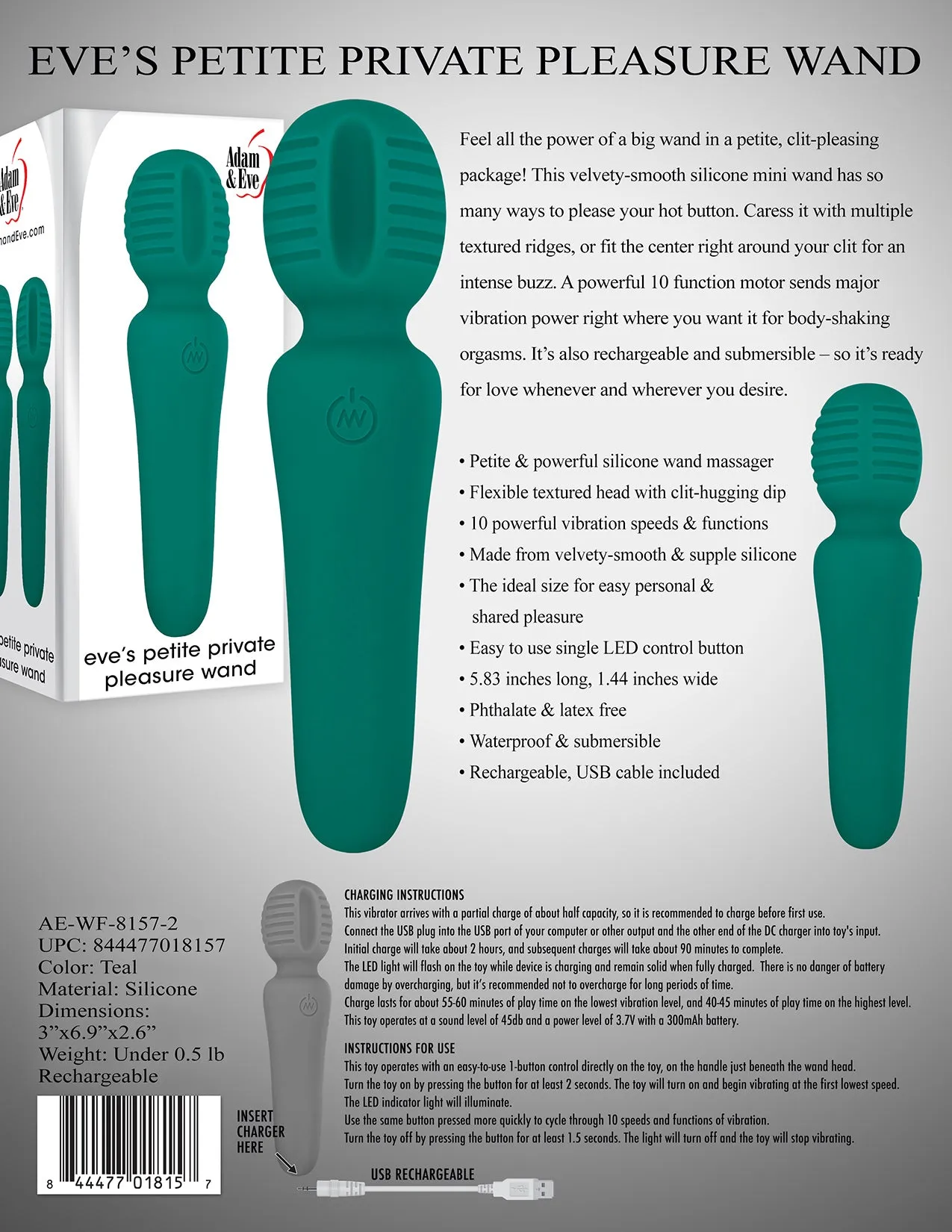 Eve's Petite Private Pleasure Wand