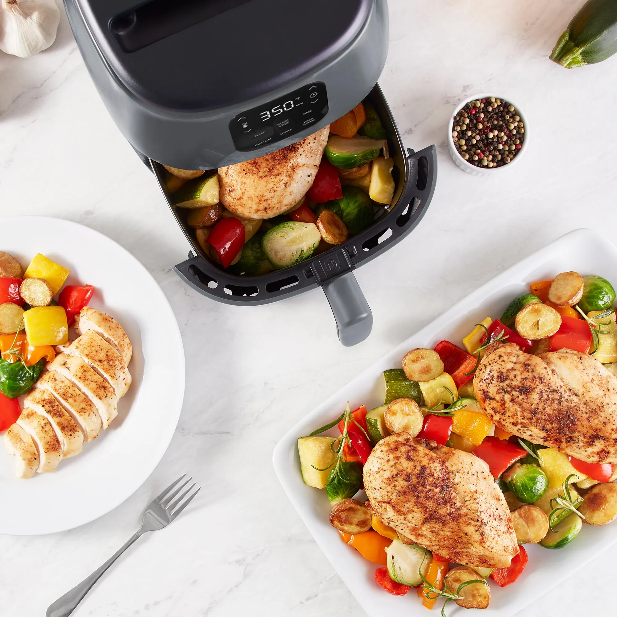 Express Digital Tasti-Crisp™ Air Fryer 2.6 Qt.