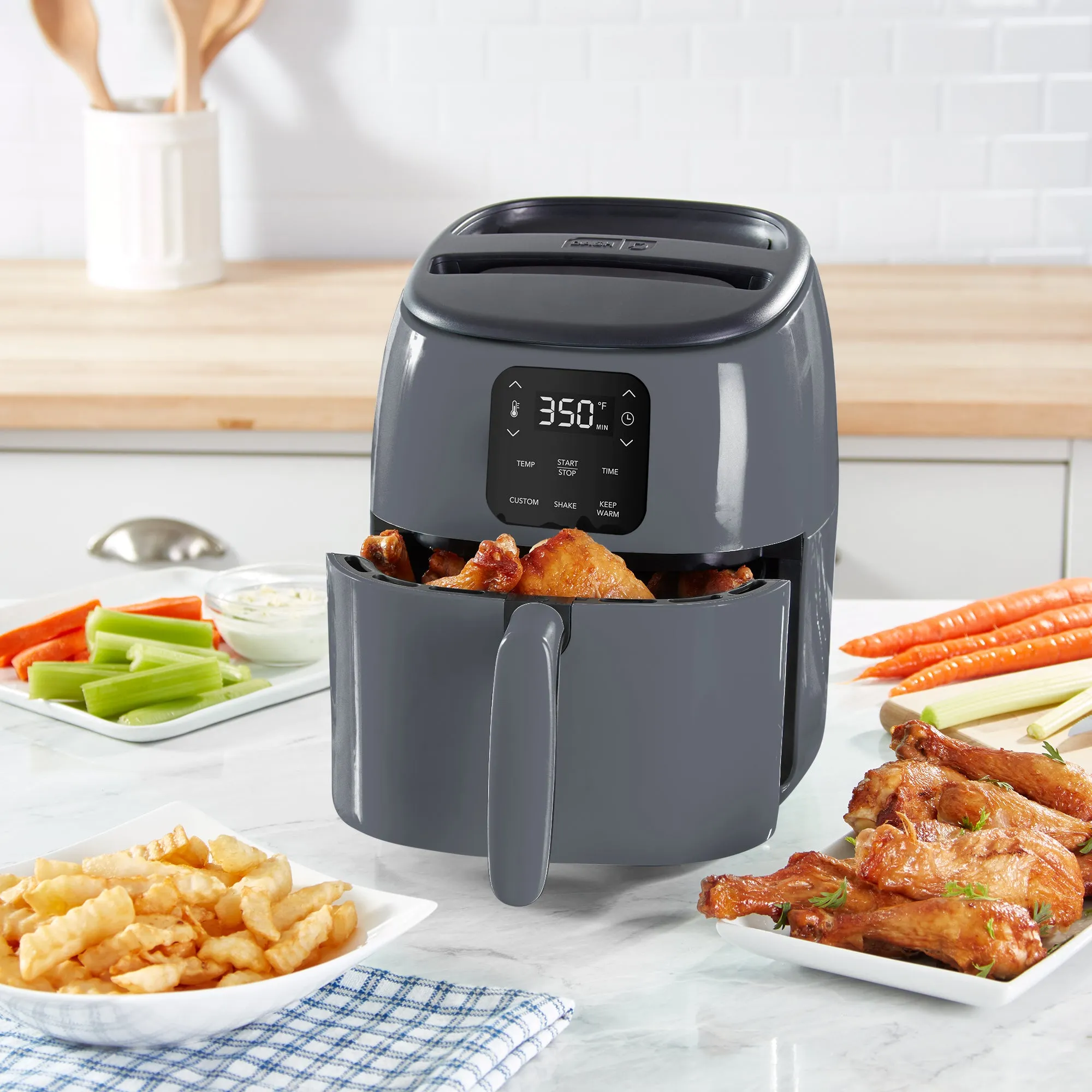 Express Digital Tasti-Crisp™ Air Fryer 2.6 Qt.