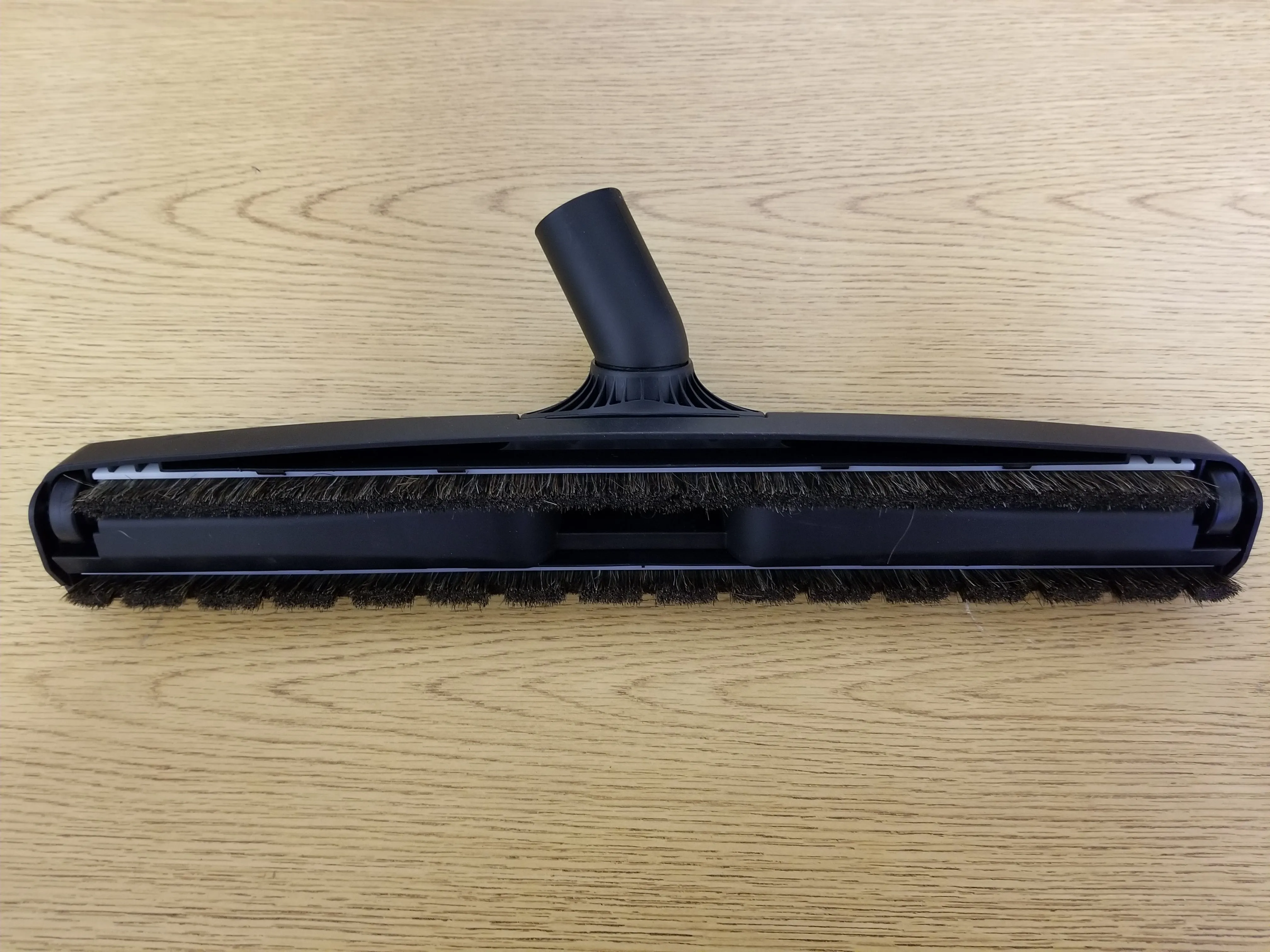 Extra Wide (17 inch) Hard Floor Brush with Detachable Upholstery Brush