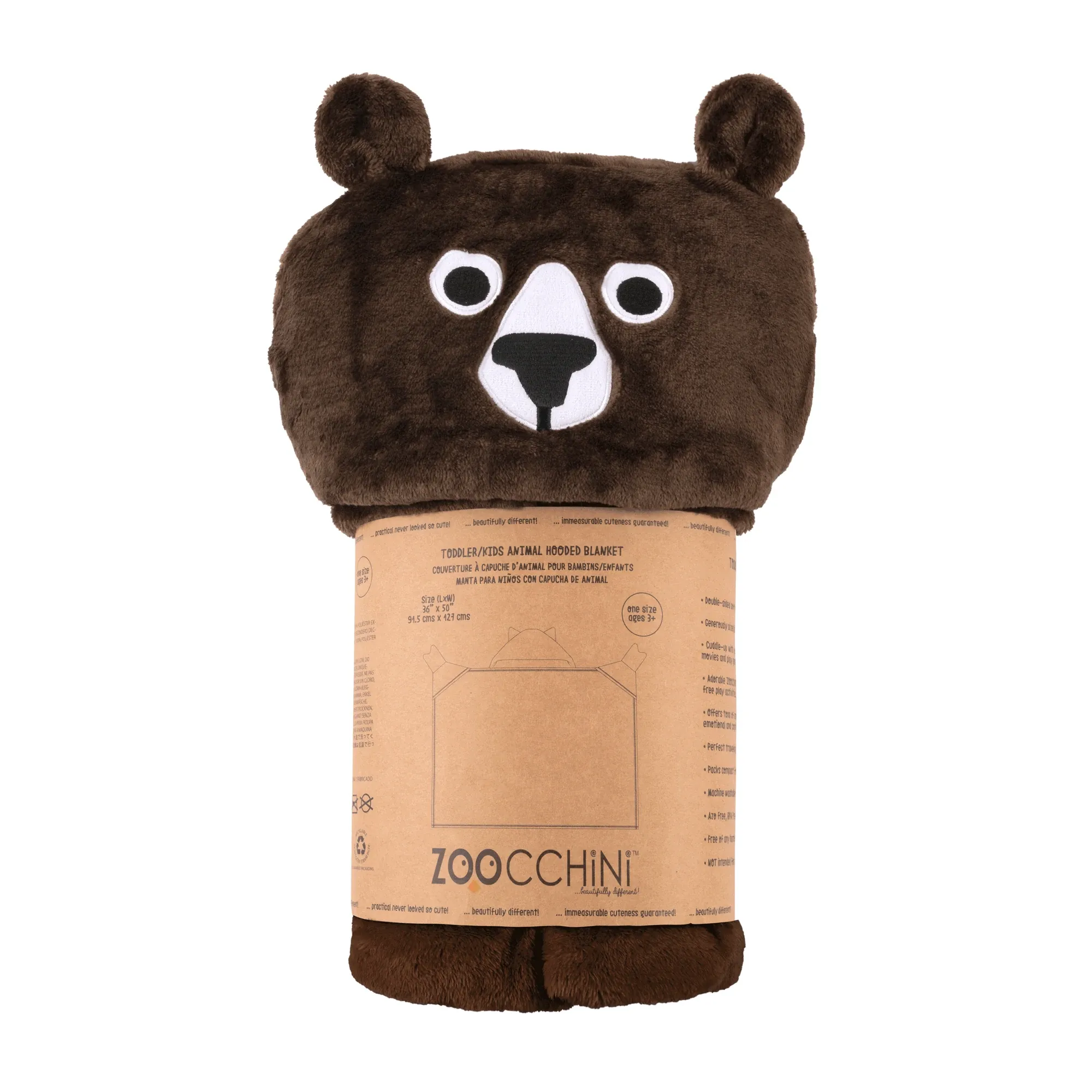 *FINAL SALE* Zoocchini Animal Hooded Blankets